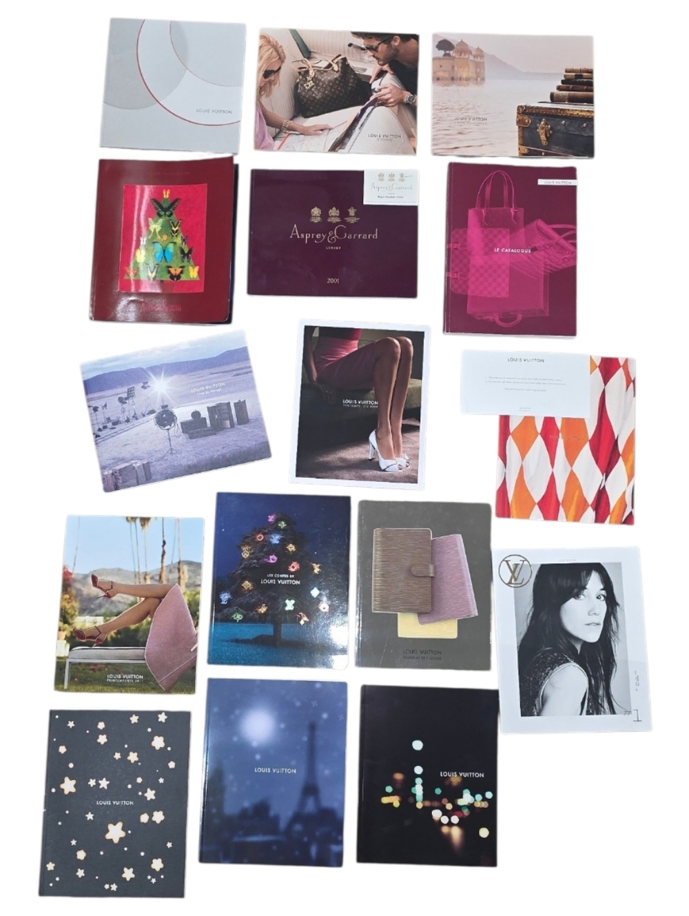 Louis Vuitton, Neiman Marcus And Ashprey&Garrard London Catalogs/magazines